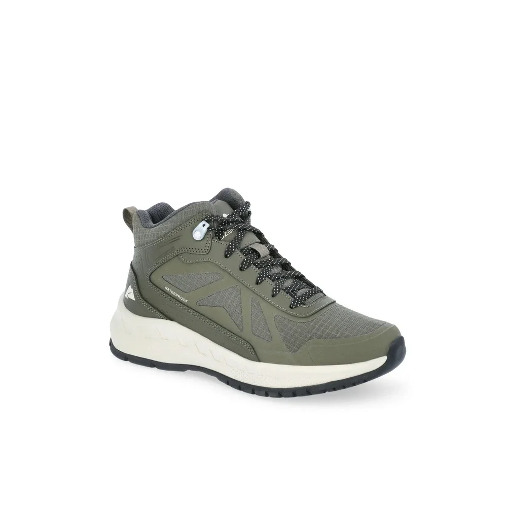 Ozark Trail Women's Size 7 Olive Leather Waterproof Tech Hiker Boot Shoes NWT